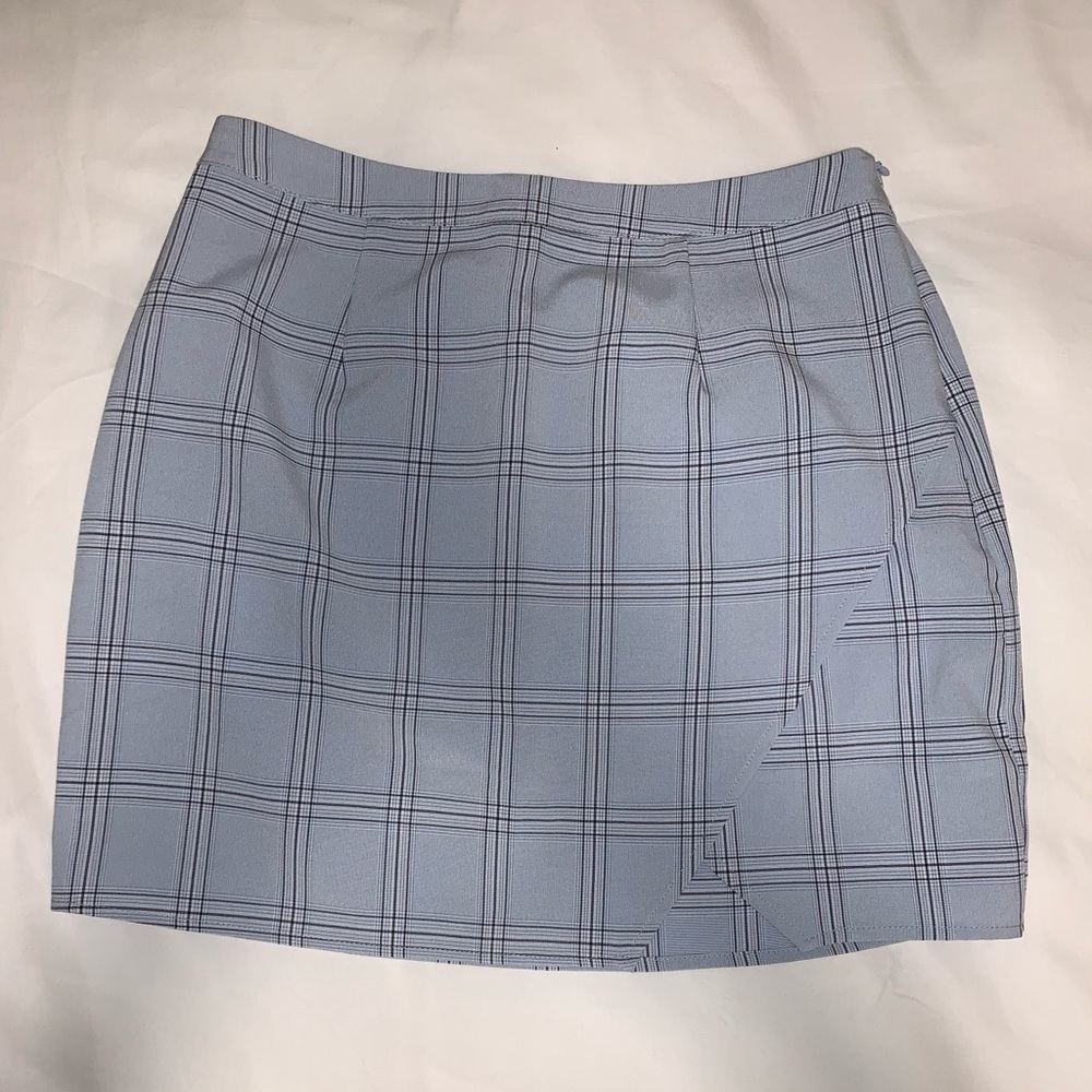 TOBI plaid mini skirt